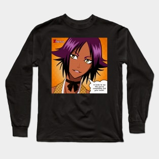 Yoruichi Pop Art Long Sleeve T-Shirt